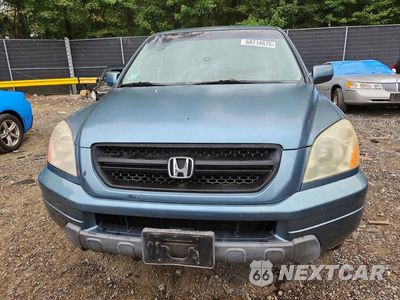 Piąte zdjęcie samochodu w środku: 2005 HONDA PILOT EXL VIN:5FNYF18565B018731 - miniatura