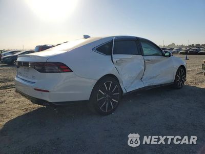 Trzecie zdjęcie samochodu z tyłu: 2024 HONDA ACCORD TOURING HYBRID VIN:1HGCY2F83RA015695 - miniatura