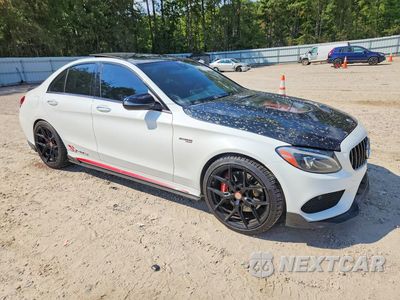 Czwarte zdjęcie samochodu z boku: 2018 MERCEDES-BENZ C-KLASSE AMG C 43 4MATIC VIN:55SWF6EBXJU256993 - miniatura