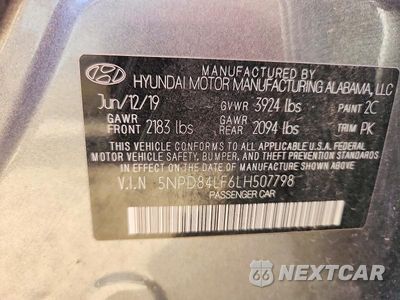 Zdjęcie 12 z 12 samochodu: 2020 HYUNDAI ELANTRA VALUE EDITION VIN:5NPD84LF6LH507798 - miniatura