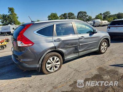 Trzecie zdjęcie samochodu z tyłu: 2013 HONDA CR-V EXL VIN:5J6RM3H72DL018030 - miniatura