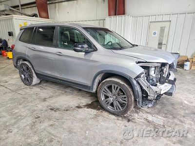 Czwarte zdjęcie samochodu z boku: 2020 HONDA PASSPORT EXL VIN:5FNYF8H58LB009907 - miniatura