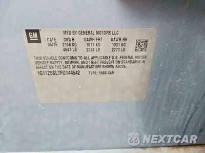 Zdjęcie 12 z 12 samochodu: 2015 CHEVROLET IMPALA LS VIN:1G11Z5SL7FU144542 - miniatura