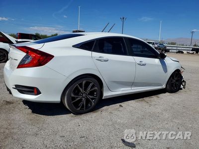 Trzecie zdjęcie samochodu z tyłu: 2020 HONDA CIVIC SPORT VIN:19XFC2F87LE200914 - miniatura
