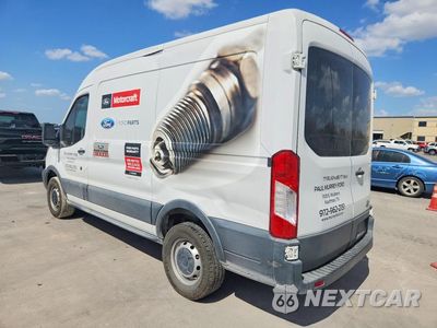 Drugie zdjęcie samochodu z przodu: 2015 FORD TRANSIT T-250 SRW MEDIUM ROOF DELIVERY VAN VIN:1FTNR1CM7FKA52884 - miniatura