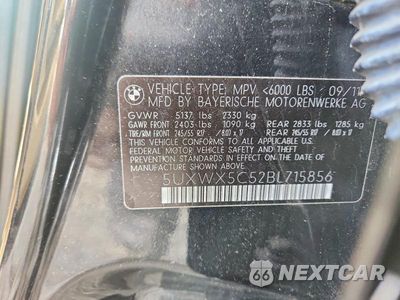 Zdjęcie 12 z 12 samochodu: 2011 BMW X3 XDRIVE28I VIN:5UXWX5C52BL715856 - miniatura