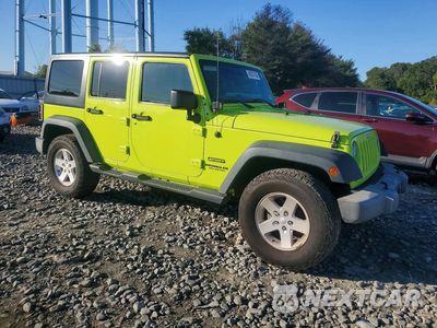 Czwarte zdjęcie samochodu z boku: 2016 JEEP WRANGLER UNLIMITED SPORT VIN:1C4BJWDG6GL304183 - miniatura