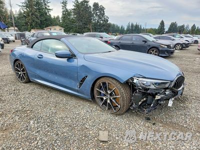 Czwarte zdjęcie samochodu z boku: 2022 BMW M850XI VIN:WBAFY4C05NCH83988 - miniatura