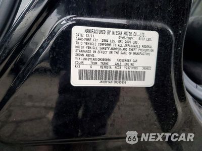 Zdjęcie 12 z 12 samochodu: 2012 INFINITI M37 X VIN:JN1BY1AR1CM395956 - miniatura