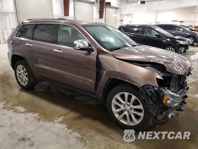 Czwarte zdjęcie samochodu z boku: 2017 JEEP GRAND CHEROKEE LIMITED VIN:1C4RJFBG6HC911624 - miniatura