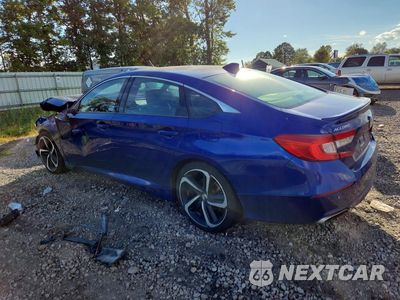 Drugie zdjęcie samochodu z przodu: 2020 HONDA ACCORD SPORT VIN:1HGCV1F32LA033037 - miniatura