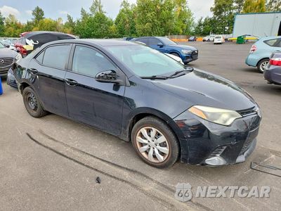 Czwarte zdjęcie samochodu z boku: 2016 TOYOTA COROLLA LE VIN:5YFBURHE4GP436111 - miniatura
