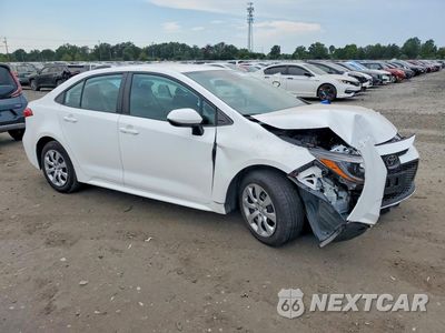 Czwarte zdjęcie samochodu z boku: 2021 TOYOTA COROLLA LE VIN:5YFEPMAEXMP182689 - miniatura