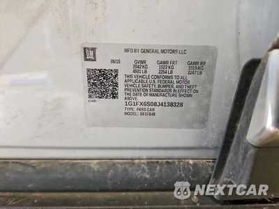 Zdjęcie 12 z 12 samochodu: 2018 CHEVROLET BOLT EV PREMIER VIN:1G1FX6S08J4138328 - miniatura