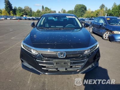 Piąte zdjęcie samochodu w środku: 2021 HONDA ACCORD HYBRID VIN:1HGCV3F16MA017645 - miniatura