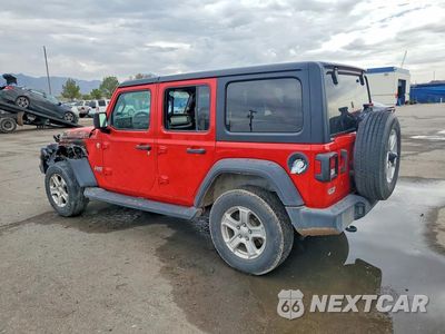 Drugie zdjęcie samochodu z przodu: 2020 JEEP WRANGLER UNLIMITED SPORT VIN:1C4HJXDNXLW259000 - miniatura