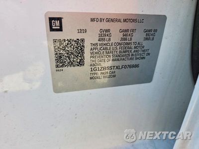 Zdjęcie 12 z 12 samochodu: 2020 CHEVROLET MALIBU LS VIN:1G1ZB5STXLF076986 - miniatura