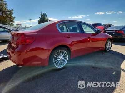 Trzecie zdjęcie samochodu z tyłu: 2011 INFINITI G37 SEDAN X VIN:JN1CV6AR0BM407992 - miniatura