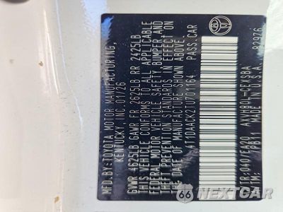 Zdjęcie 13 z 13 samochodu: 2026 TOYOTA CAMRY NIGHTSHADE VIN:4T1DAACK2TU701164 - miniatura