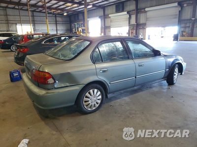 Trzecie zdjęcie samochodu z tyłu: 2000 HONDA CIVIC BASE VIN:2HGEJ6613YH568208 - miniatura