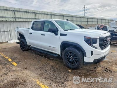 Czwarte zdjęcie samochodu z boku: 2023 GMC SIERRA K1500 VIN:1GTPUAEK6PZ216749 - miniatura