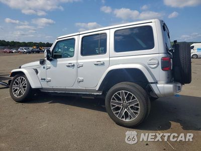 Drugie zdjęcie samochodu z przodu: 2023 JEEP WRANGLER SAHARA 4XE VIN:1C4JJXP65PW605689 - miniatura