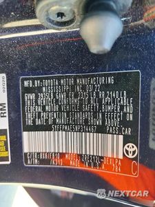 Zdjęcie 13 z 13 samochodu: 2022 TOYOTA COROLLA LE VIN:5YFEPMAE5NP314467 - miniatura