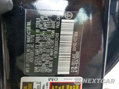 Zdjęcie 12 z 12 samochodu: 2011 TOYOTA CAMRY XLE V6 VIN:4T1BK3EKXBU623499 - miniatura