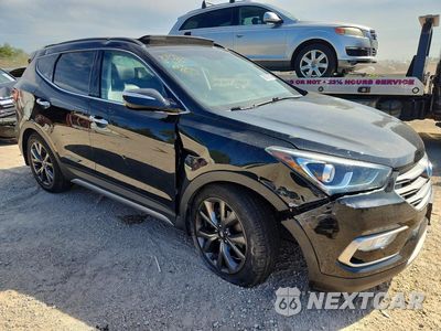 Czwarte zdjęcie samochodu z boku: 2018 HYUNDAI SANTA FE SPORT 2.0T ULTIMATE VIN:5NMZWDLA5JH067339 - miniatura