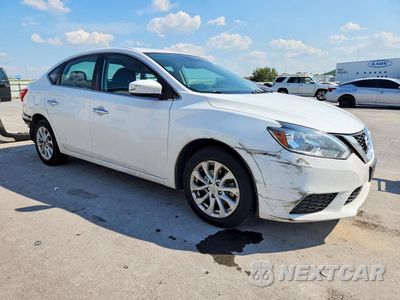 Czwarte zdjęcie samochodu z boku: 2019 NISSAN SENTRA SV VIN:3N1AB7AP8KY287618 - miniatura