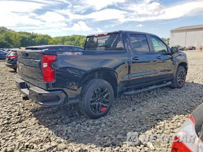 Trzecie zdjęcie samochodu z tyłu: 2023 CHEVROLET SILVERADO K1500 RST VIN:1GCUDEE8XPZ155520 - miniatura