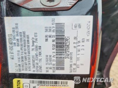 Zdjęcie 13 z 13 samochodu: 2019 FORD FUSION SE VIN:3FA6P0T9XKR253951 - miniatura