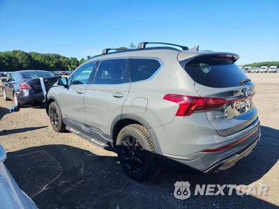 Drugie zdjęcie samochodu z przodu: 2022 HYUNDAI SANTA FE XRT VIN:5NMS6DAJ2NH480944 - miniatura