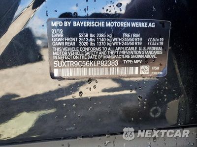 Zdjęcie 13 z 13 samochodu: 2019 BMW X3 XDRIVE30I VIN:5UXTR9C56KLP82383 - miniatura