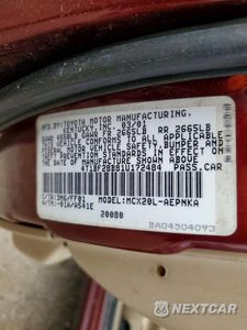 Zdjęcie 12 z 12 samochodu: 2001 TOYOTA AVALON XL VIN:4T1BF28B81U172484 - miniatura
