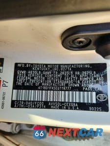 Zdjęcie 12 z 12 samochodu: 2014 TOYOTA CAMRY HYBRID XLE VIN:4T1BD1FK5EU118777 - miniatura