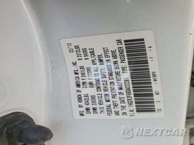 Zdjęcie 12 z 12 samochodu: 2013 HONDA ACCORD EXL VIN:1HGCR3F86DA032261 - miniatura