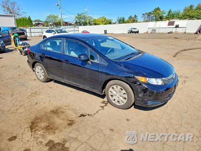 Czwarte zdjęcie samochodu z boku: 2012 HONDA CIVIC LX VIN:2HGFB2F57CH325460 - miniatura
