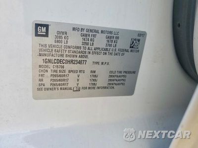 Zdjęcie 13 z 13 samochodu: 2017 CHEVROLET TAHOE POLICE VIN:1GNLCDEC0HR234877 - miniatura