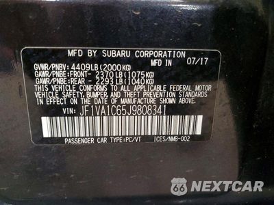 Zdjęcie 12 z 12 samochodu: 2018 SUBARU WRX PREMIUM VIN:JF1VA1C65J9808341 - miniatura