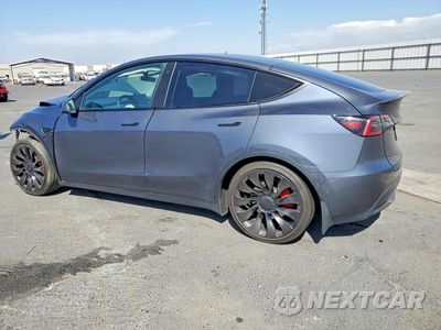 Drugie zdjęcie samochodu z przodu: 2022 TESLA MODEL Y VIN:7SAYGDEF7NF574383 - miniatura