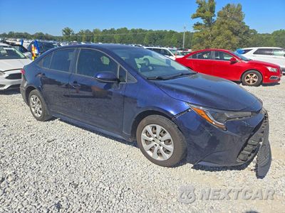 Czwarte zdjęcie samochodu z boku: 2020 TOYOTA COROLLA LE VIN:JTDEPRAE6LJ074070 - miniatura