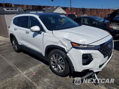 Czwarte zdjęcie samochodu z boku: 2020 HYUNDAI SANTA FE LIMITED VIN:5NMS53AD9LH301626 - miniatura