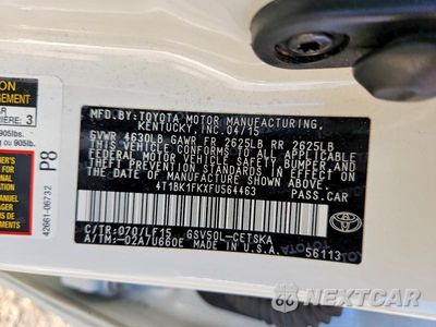 Zdjęcie 12 z 12 samochodu: 2015 TOYOTA CAMRY XSE V6 VIN:4T1BK1FKXFU564463 - miniatura