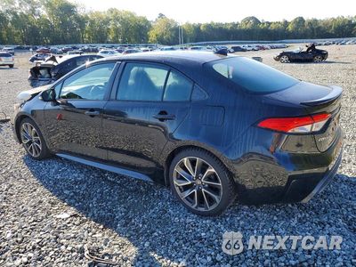 Drugie zdjęcie samochodu z przodu: 2020 TOYOTA COROLLA SE VIN:5YFS4RCE6LP055748 - miniatura