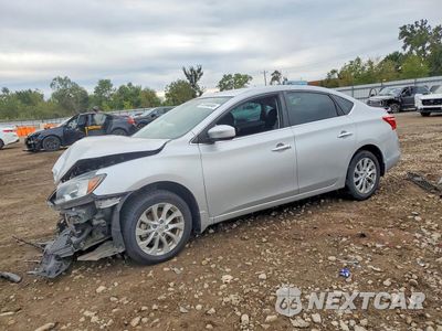 2019 NISSAN SENTRA SV 3N1AB7AP2KY437612 - główne zdjęcie licytacji z USA - miniatura