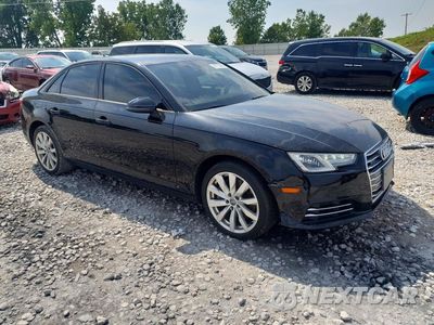 Czwarte zdjęcie samochodu z boku: 2017 AUDI A4 PREMIUM VIN:WAUANAF46HN006371 - miniatura