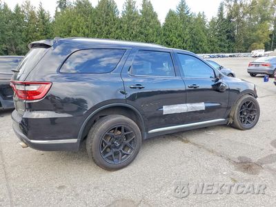Trzecie zdjęcie samochodu z tyłu: 2016 DODGE DURANGO LIMITED VIN:1C4RDJDGXGC346770 - miniatura