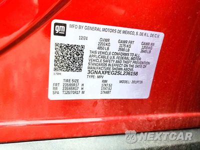 Zdjęcie 13 z 13 samochodu: 2025 CHEVROLET EQUINOX LT VIN:3GNAXPEG2SL236158 - miniatura