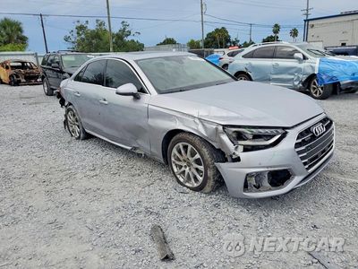 Czwarte zdjęcie samochodu z boku: 2023 AUDI A4 PREMIUM 40 VIN:WAUABAF49PA013653 - miniatura